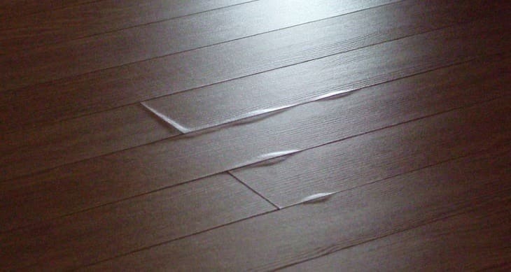 Water damaged Flooring | Hybrid Vinyl Plank Flooring | Laminated Flooring